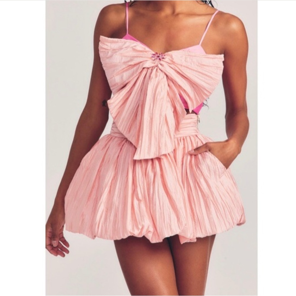 🎀LoveShackFancy Roisen Skirt and Bow Top in Sunrise Sorbet🎀